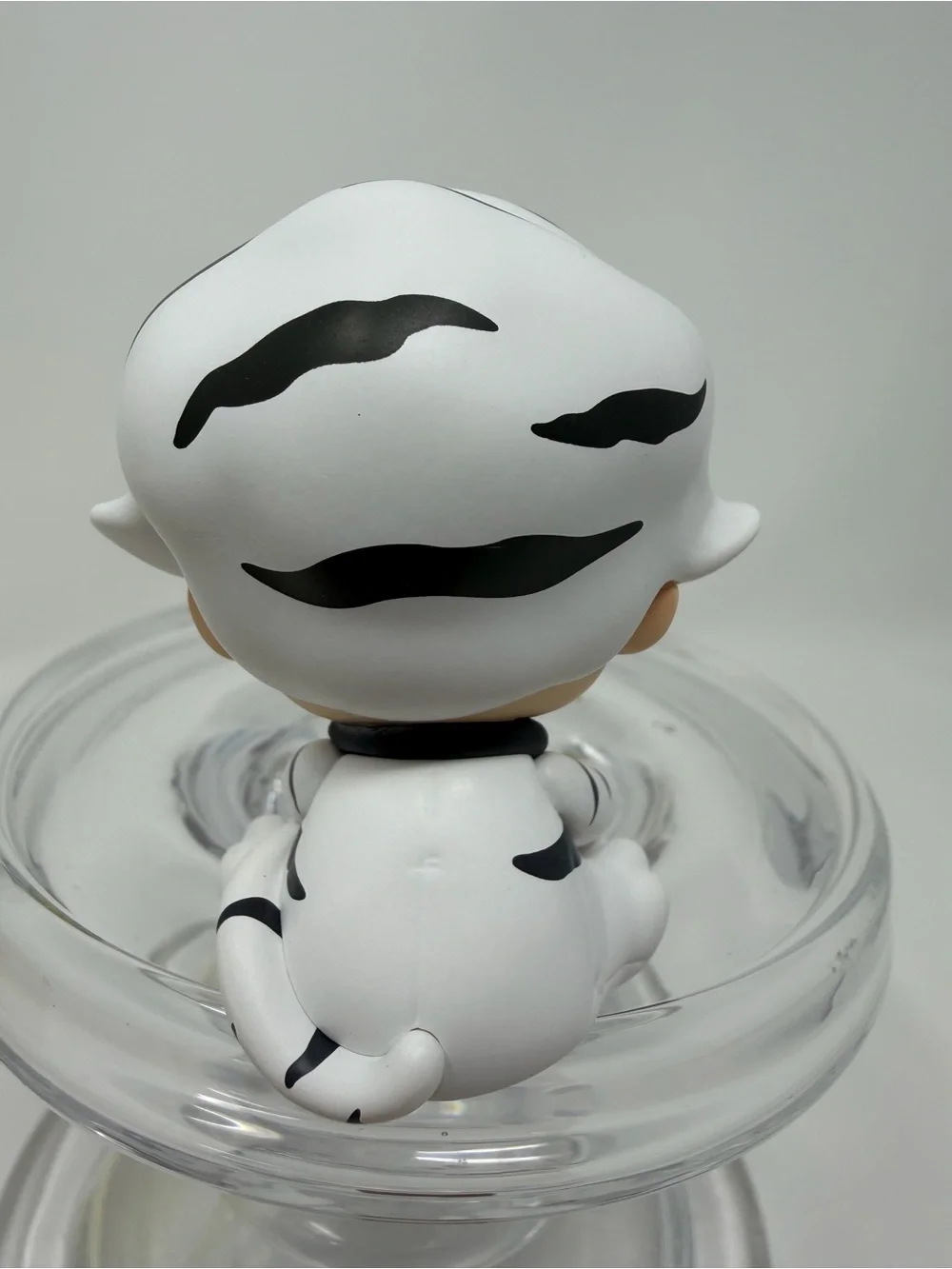 Cute Tiger-Themed Vinyl Figure with Mini Bear